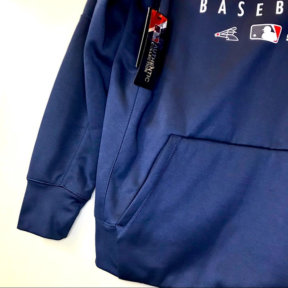 Chicago White Sox Nike Authentic Therma Performance Pullover Hoodie - Navy - Picture 4 of 6